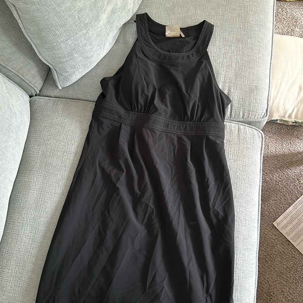 Athleta black dress